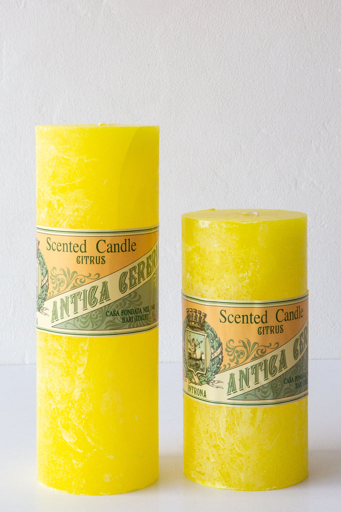 Pillar Candle Citrus