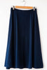 lost & found navy gore skirt