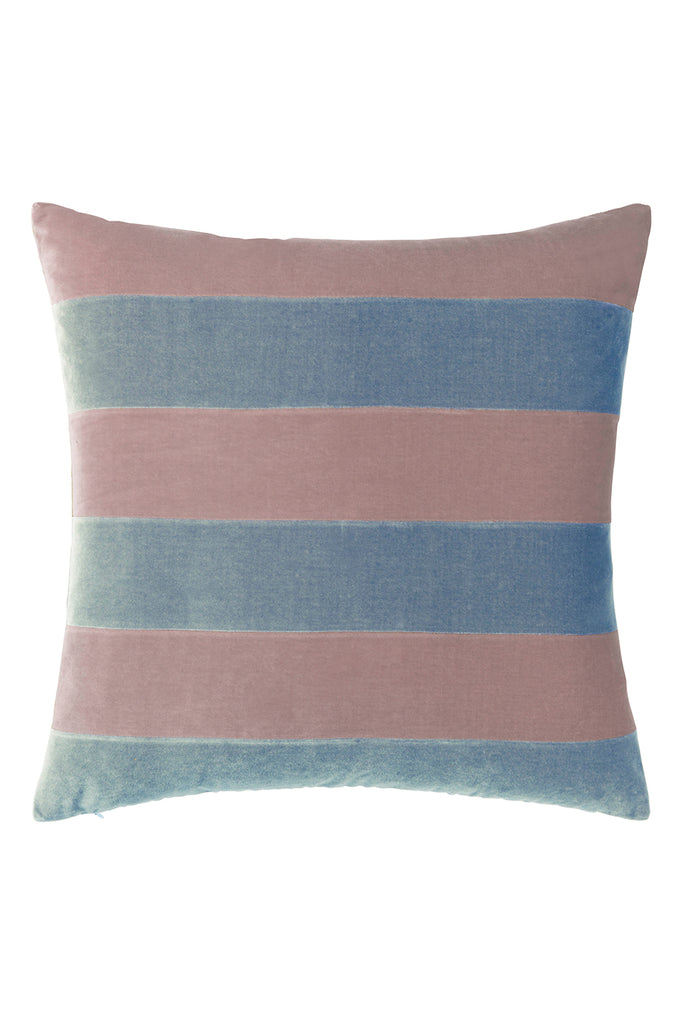 Christina Lundsteen Rose Blue 93 Stripe Cushion