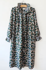 Bunon Dark Green Frill Dress